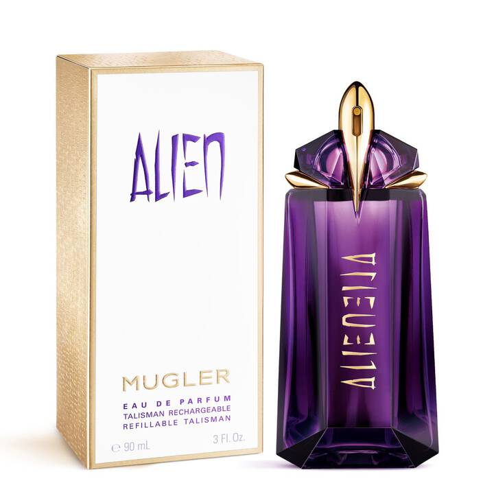 Alien Eau de Parfum 3.0 / 3 oz by Mugler for Women – Long Lasting Amber Jasmine Perfume | Free USA Delivery