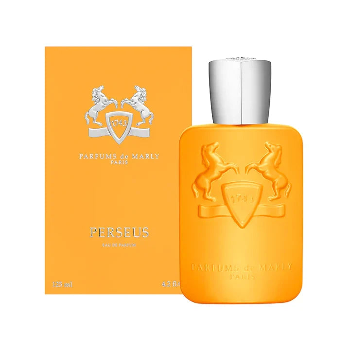 Perseus Eau de Parfum 4.2 oz Spray by Parfums de Marly – Fresh Citrus Woody Fragrance for Men | Free USA 3D Delivery