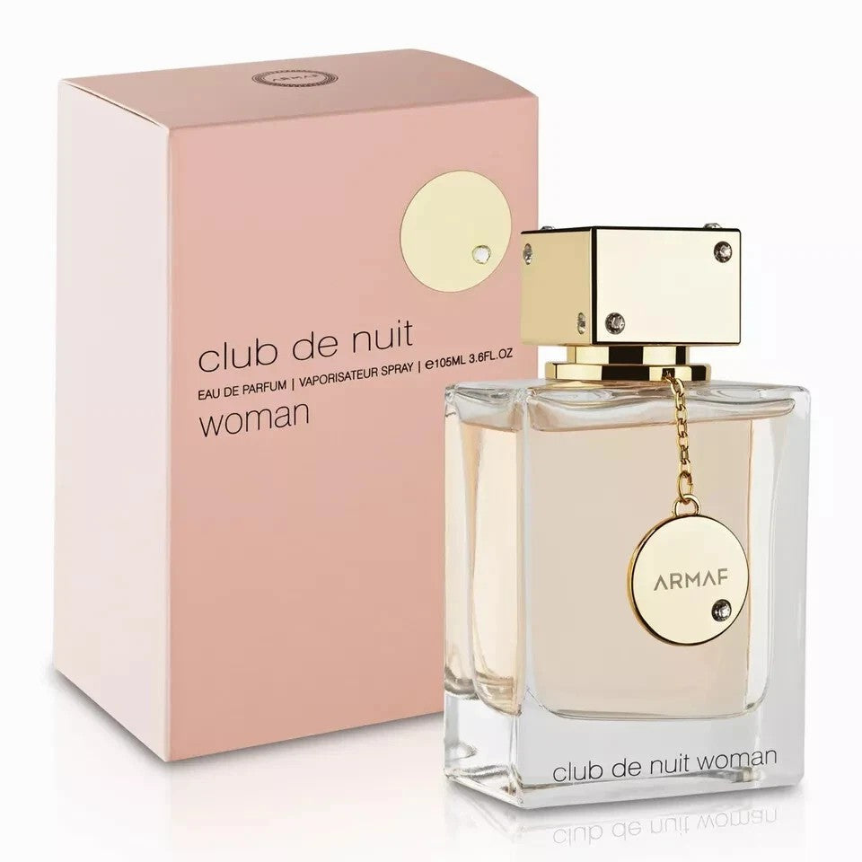 Armaf Club de Nuit Woman EDP 105ml | Luxury Women's Floral Fruity Perfume | Peach, Rose, Jasmine, Lychee & Vanilla | Free Delivery All Over USA