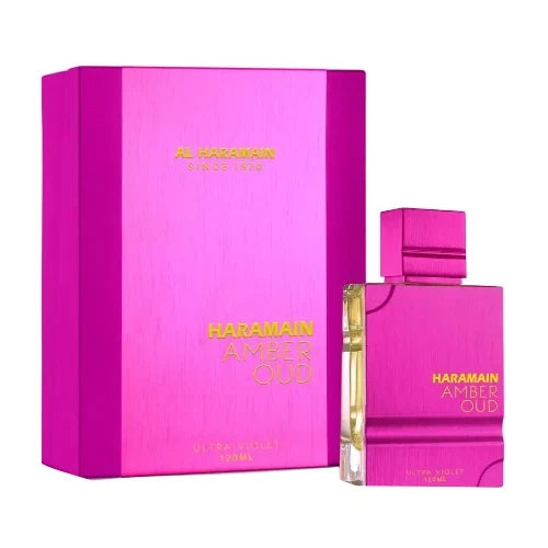 Haramain Amber Oud Ultra Violet Extrait de Parfum 120ml – Luxury Floral Fruity Unisex Fragrance | Free USA 3-Day Delivery