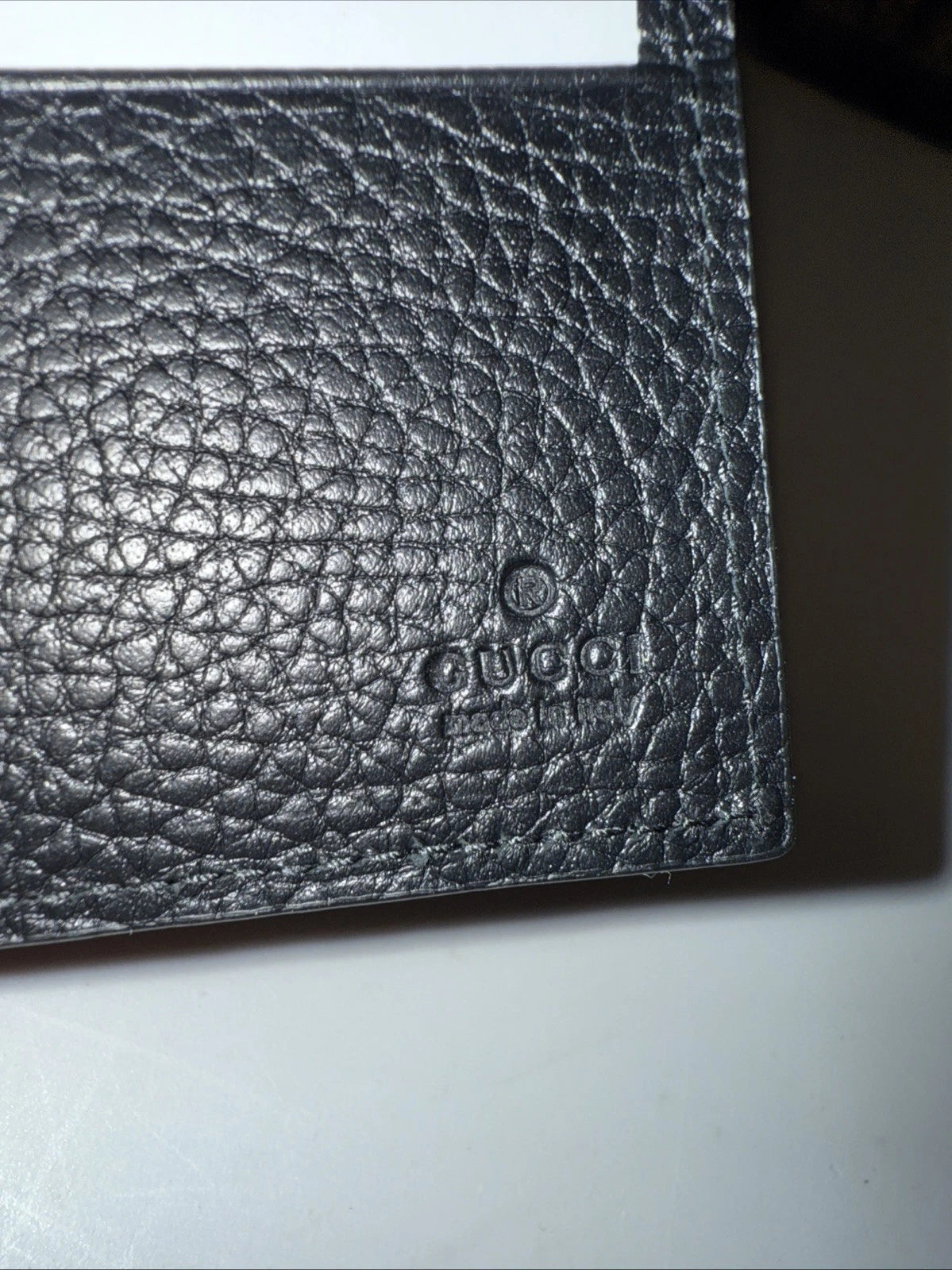 Gucci Jumbo GG Black Italian Leather Bi-Fold Wallet – New Authentic Designer Wallet | 70% OFF + Free 3–5 Day USA Shipping