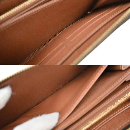 Louis Vuitton Long Zippy Wallet Monogram Leather Brown – Made in France Authentic Luxury Organizer | Free 3–5 Day USA Shipping
