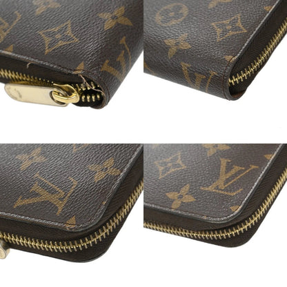 Louis Vuitton Long Zippy Wallet Monogram Leather Brown – Made in France Authentic Luxury Organizer | Free 3–5 Day USA Shipping