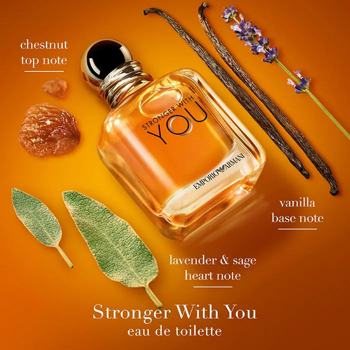 Emporio Armani Stronger With You Eau De Toilette 100ml For Men - image 3