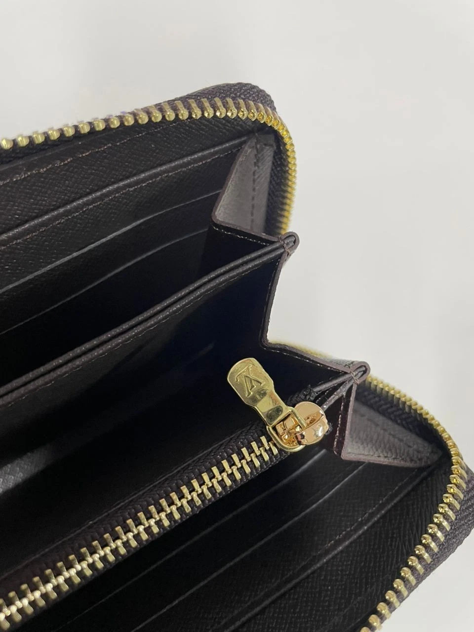 Louis Vuitton Damier Ebene Zippy Zip Around Long Wallet – Authentic Brown Designer Luxury Purse | Free 3–5 Day USA Shipping