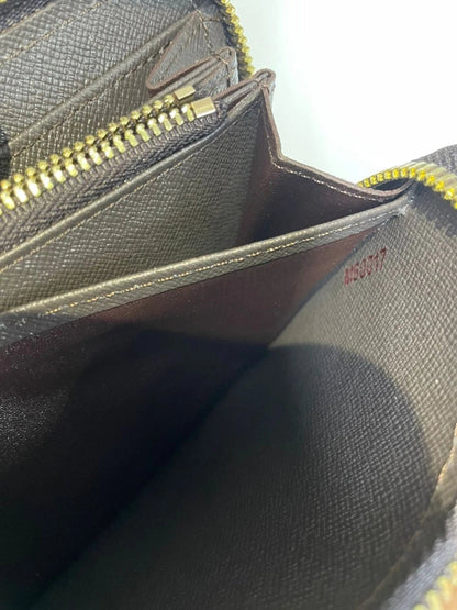 Louis Vuitton Damier Ebene Zippy Zip Around Long Wallet – Authentic Brown Designer Luxury Purse | Free 3–5 Day USA Shipping