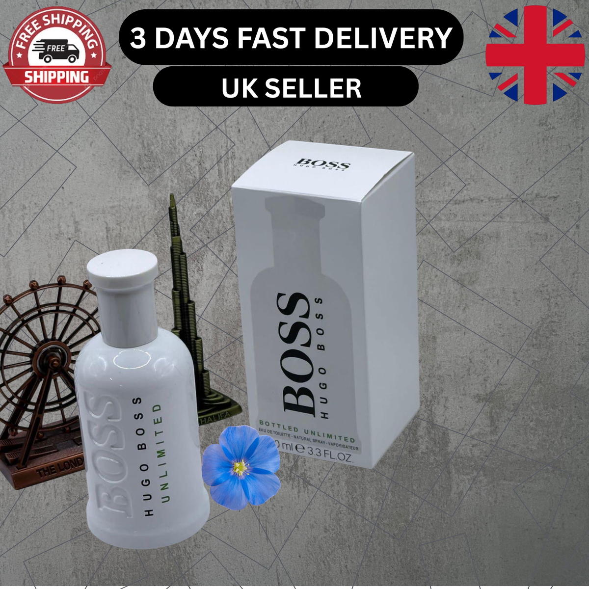 Hugo Boss Bottled Unlimited Eau de Toilette 100ml - image 3