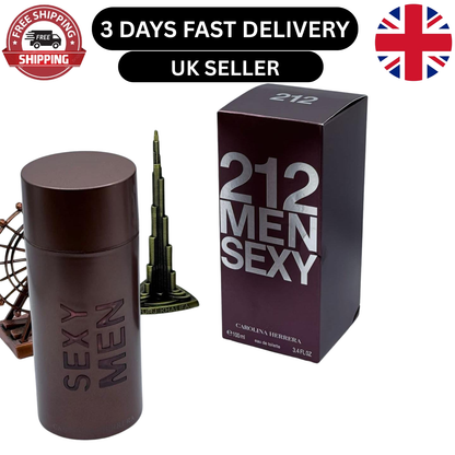 Carolina Herrera 212 Sexy Men Eau de Toilette 100ml - image 2