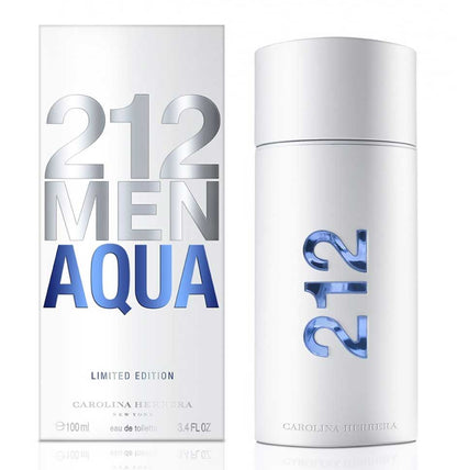 Carolina Herrera 212 Men Aqua EDT 100ml — Fresh Aquatic Cologne | USA