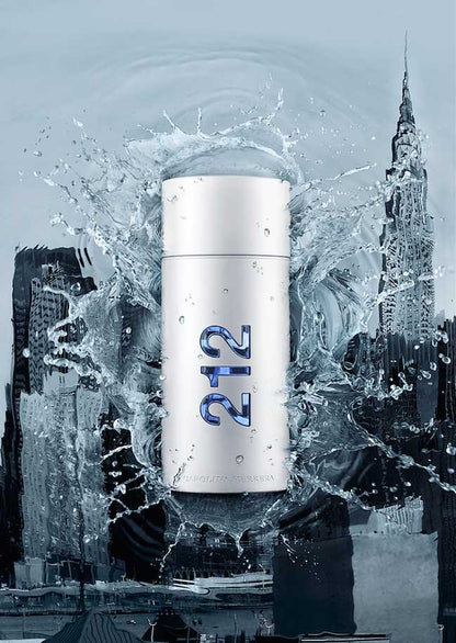 Carolina Herrera 212 Men Aqua EDT 100ml — Fresh Aquatic Cologne | USA