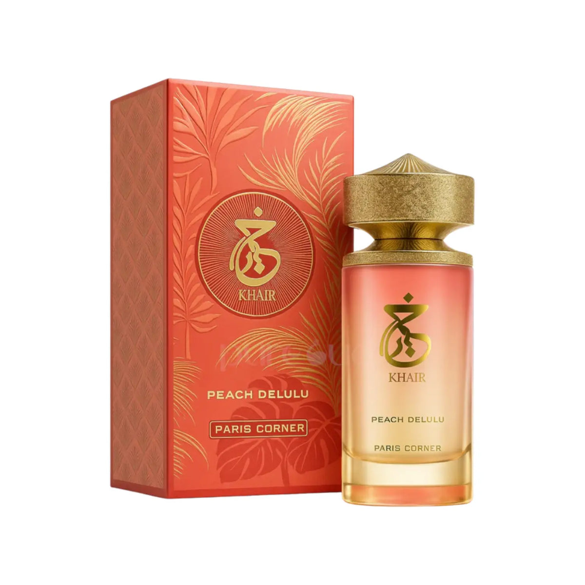 Khair Peach Delulu Eau de Parfum 3.4 oz by Paris Corner – Fruity Sweet Luxury Perfume | Free USA 3-Day Delivery