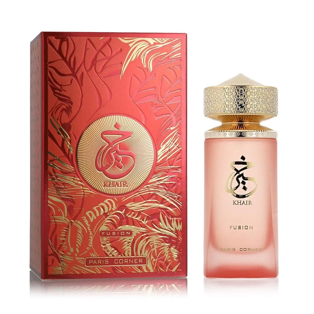 Paris Corner Khair Fusion Eau de Parfum – Fruity Floral Gourmand Unisex Fragrance | Free USA 3-Day Delivery
