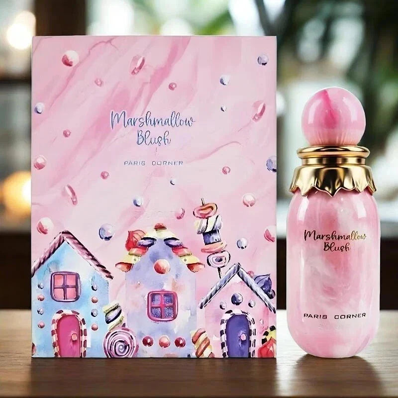 Paris Corner Marshmallow Blush Eau De Parfum for Women – Sweet Candy Vanilla Floral Perfume | Free USA 3-Day Delivery