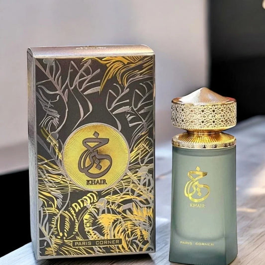 Paris Corner Khair Eau De Parfum for Women & Men – Luxury Arabian Long Lasting Fragrance | Free USA 3-Day Delivery