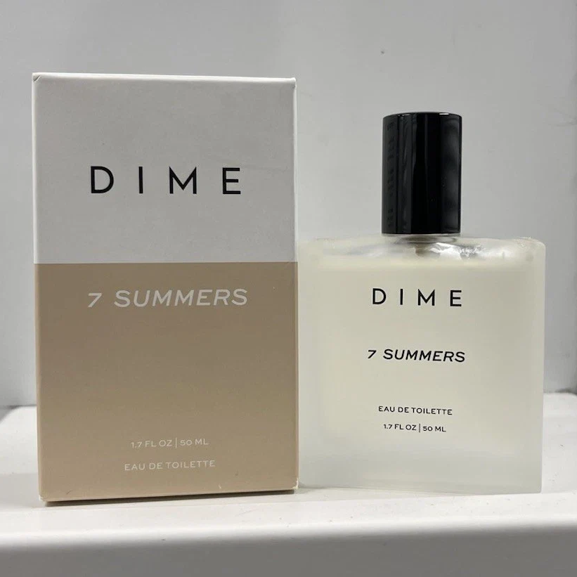 DIME 7 Summers Eau De Toilette 1.7 oz (50ml) Fresh Unisex Fragrance | Free USA 3-Day Delivery