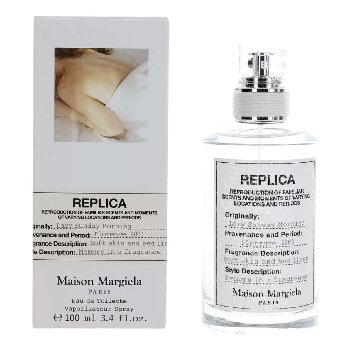Maison Margiela Replica Lazy Sunday Morning Eau de Toilette 3.4 oz / 100ml Unisex Perfume | Free USA 3-Day Delivery