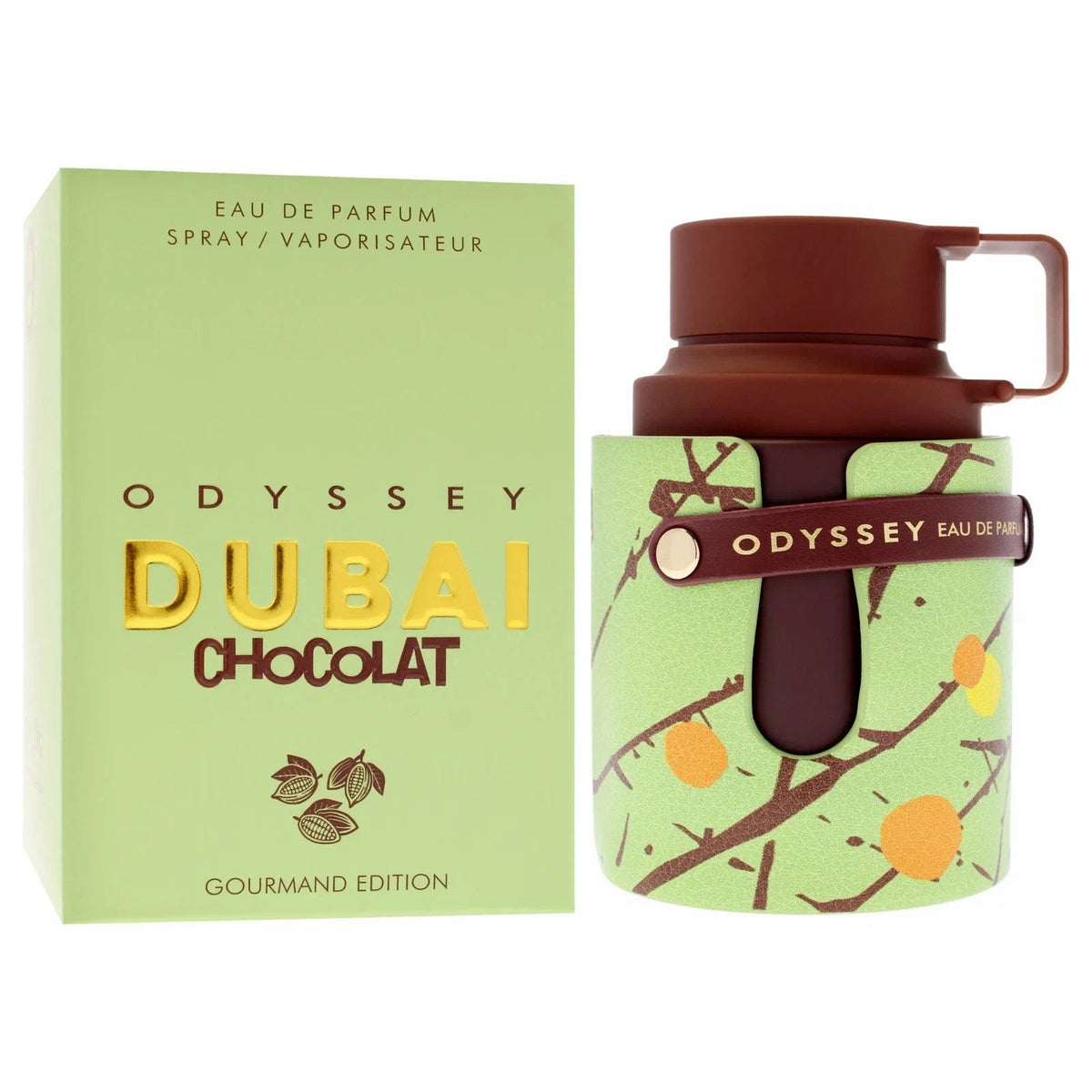 Armaf Odyssey Dubai Chocolat EDP 100ml | Rich Chocolate Gourmand Perfume | Coffee, Pistachio, Hazelnut, Chocolate & Caramel | Free Delivery All Over USA