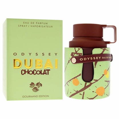 Armaf Odyssey Dubai Chocolat EDP 100ml | Rich Chocolate Gourmand Perfume | Coffee, Pistachio, Hazelnut, Chocolate & Caramel | Free Delivery All Over USA