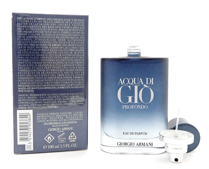 Giorgio Armani Acqua Di Gio Profondo EDP 3.3 oz for Men | USA