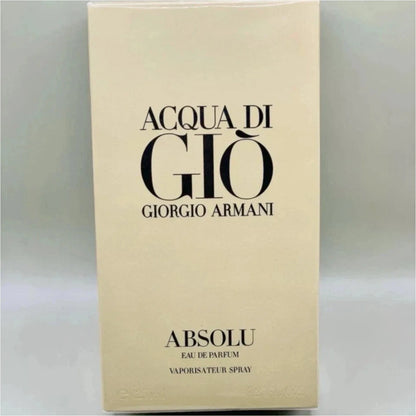 Giorgio Armani Acqua di Giò Absolu EDP for Men – 3.4 oz, 4.2 oz, 6.7 oz | USA