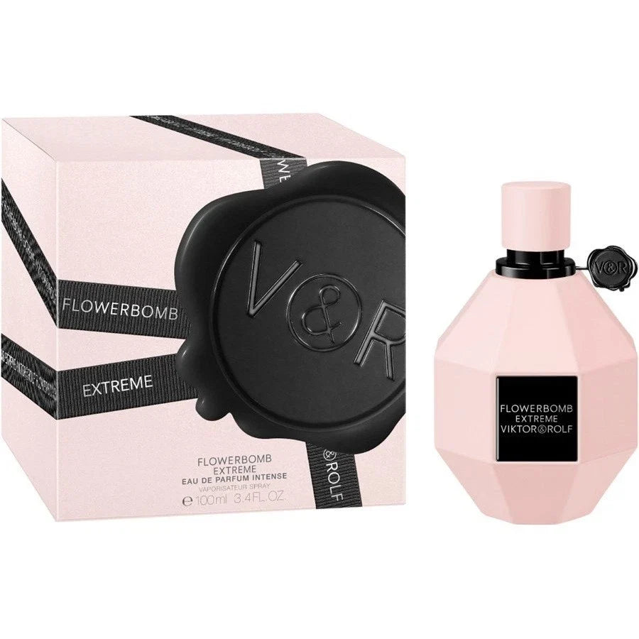 Viktor & Rolf Flowerbomb Extreme Eau de Parfum Intense for Women 100ml / 3.4 oz – Rich Floral Vanilla Patchouli Luxury Perfume | Long-Lasting | Free 3-Day USA Shipping