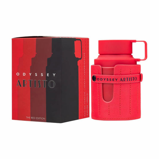 Armaf Odyssey Artisto Red Edition EDP 100ml | Warm Tropical Perfume | Bergamot, Coconut, Cinnamon, Vanilla & Amber | Free Delivery All Over USA