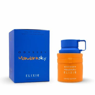 Armaf Odyssey Mandarin Sky Elixir EDP 100ml | Intense Amber Oriental Perfume | Mandarin, Cardamom, Caramel, Patchouli & Vanilla | Free Delivery All Over USA