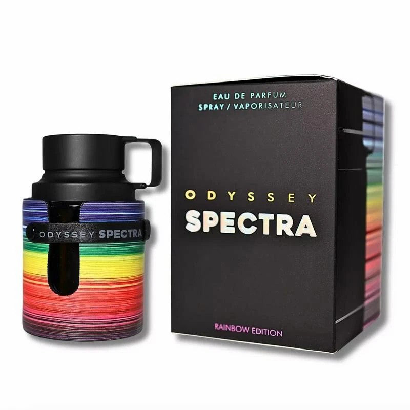 Armaf Odyssey Spectra Rainbow Edition EDP 100ml | Sweet Spicy Amber Perfume | Apple, Cinnamon, Lavender, Vanilla & Tobacco | Free Delivery All Over USA