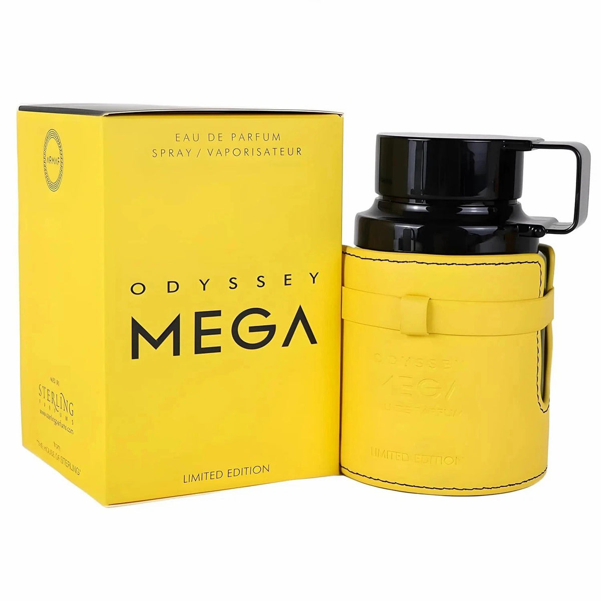 Armaf Odyssey Mega Limited Edition EDP 100ml | Men's Aromatic Woody Cologne | Bergamot, Ginger, Pineapple, Juniper & Tonka Bean | Free Delivery All Over USA