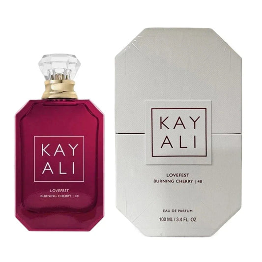 KAYALI Lovefest Burning Cherry 48 Eau De Parfum 100ml – Sweet Cherry Luxury Perfume for Women | 70% OFF + Free US Shipping