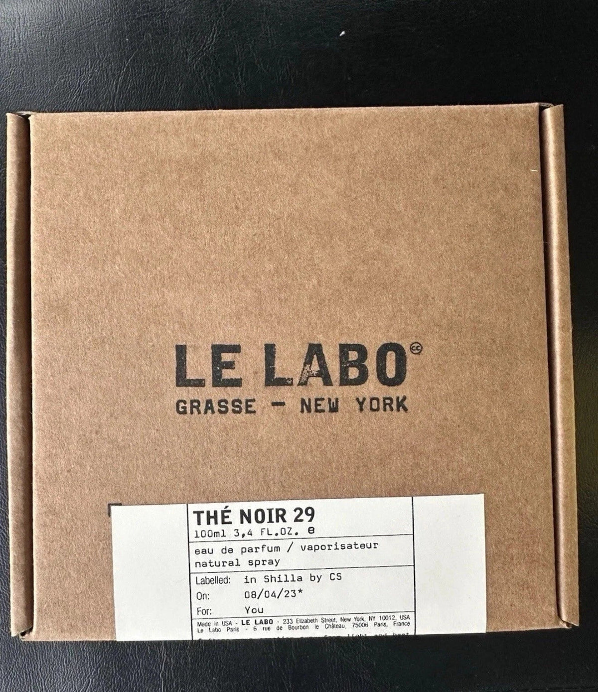 Le Labo Thé Noir 29 EDP 3.4 oz Unisex – In Box & Sealed | USA