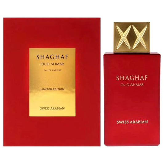Swiss Arabian Shaghaf Oud Ahmar Eau De Parfum 75ml – Fruity Sweet Oud Luxury Perfume | 70% OFF + Free US Shipping