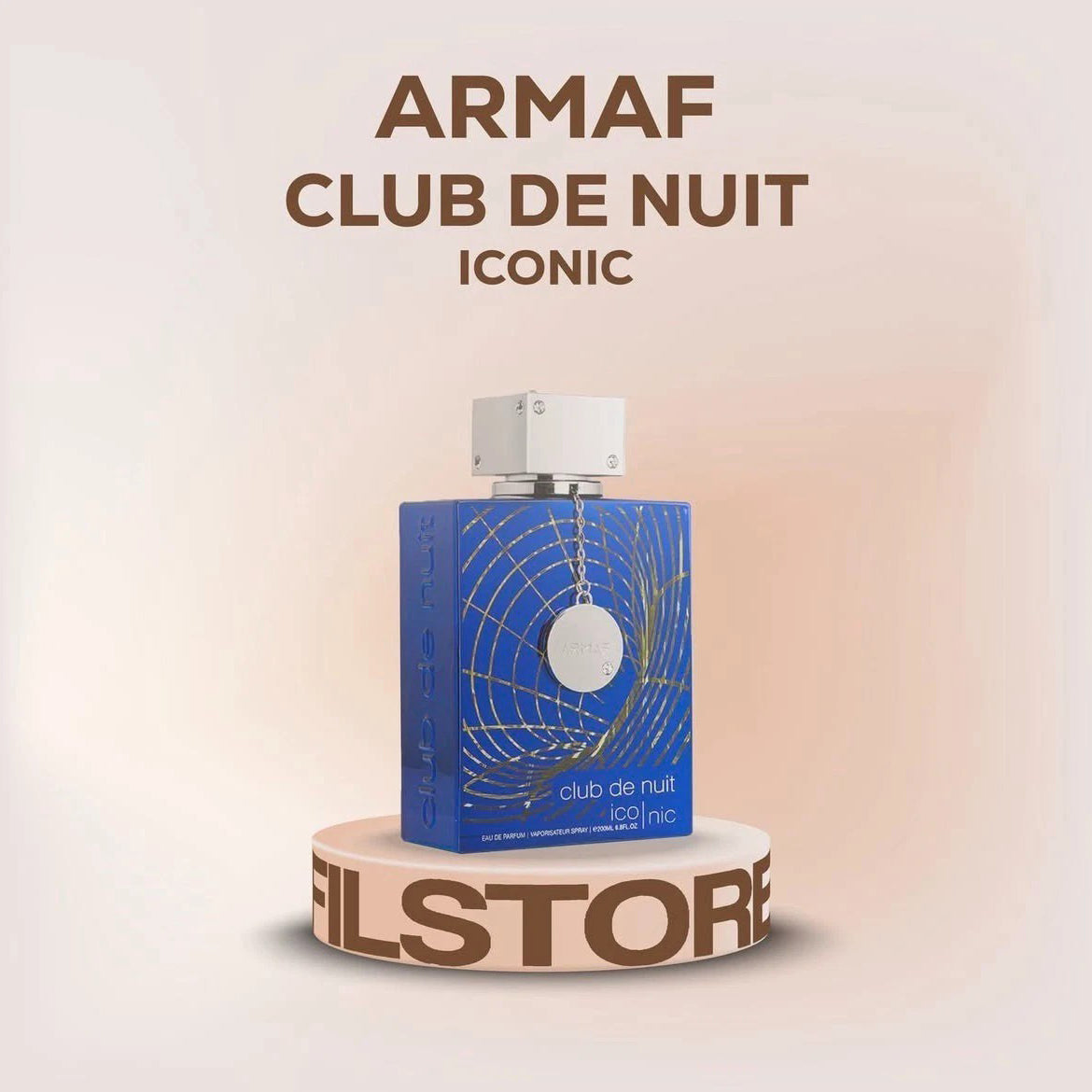 Armaf Club de Nuit Iconic EDP 105ml | Luxury Men's Fresh Woody Perfume | Grapefruit, Mint, Ginger & Sandalwood | Free Delivery All Over USA