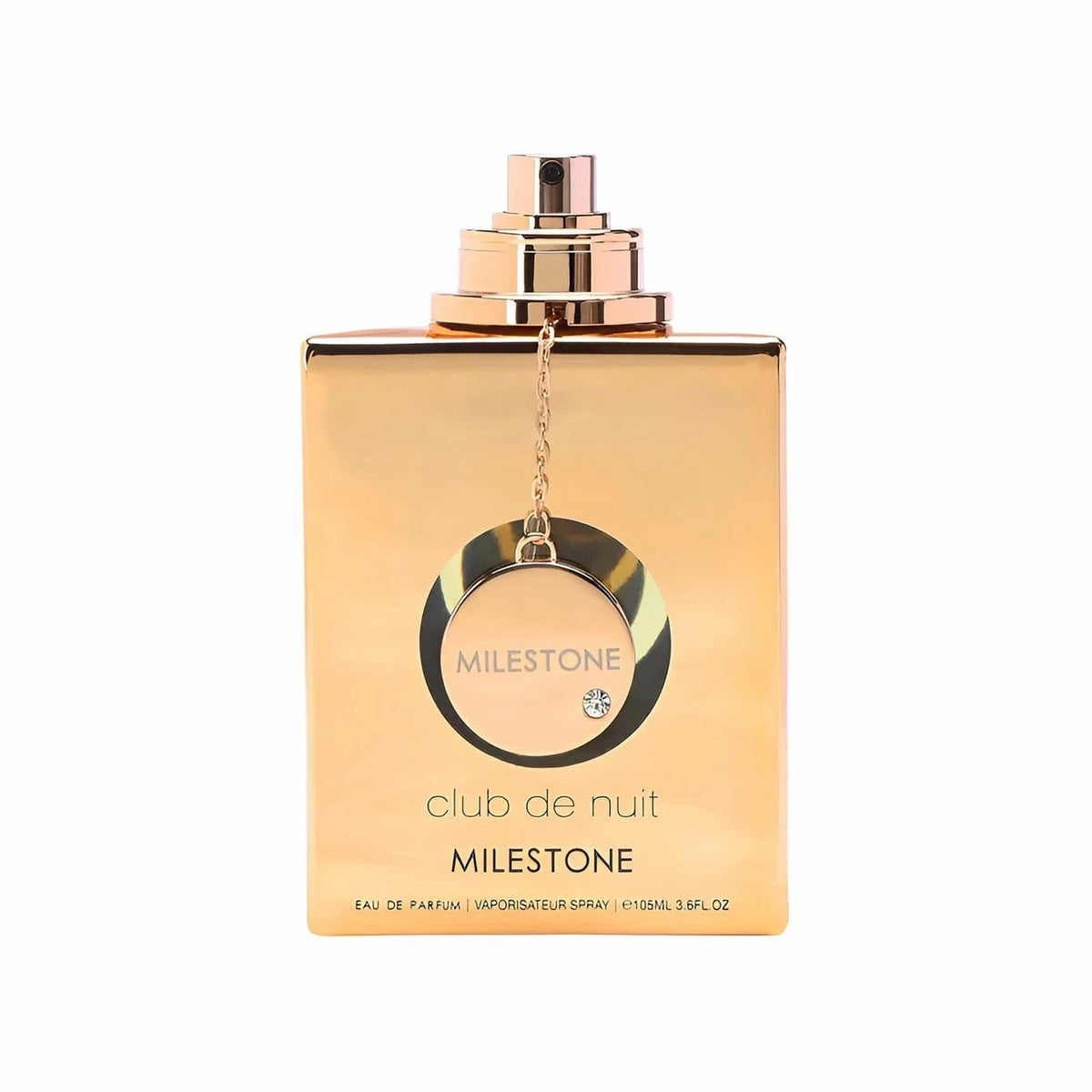 Armaf Club de Nuit Milestone EDP 105ml | Luxury Unisex Aquatic Perfume | Bergamot, Marine Accord, Violet, Sandalwood & Vetiver | Free Delivery All Over USA