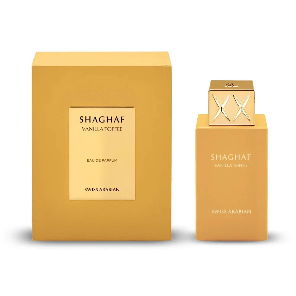 Swiss Arabian Shaghaf Vanilla Toffee Eau De Parfum 75ml – Sweet Gourmand Luxury Perfume | 70% OFF + Free US Shipping