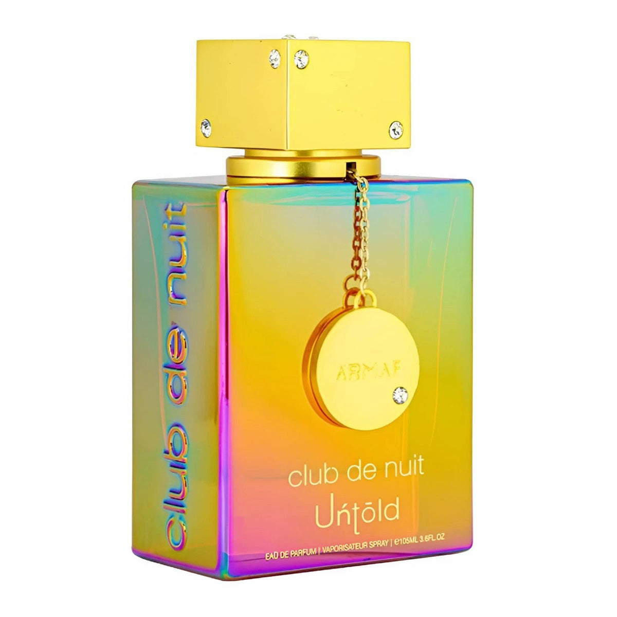 Armaf Club de Nuit Untold EDP 105ml | Luxury Unisex Amber Perfume | Saffron, Jasmine, Amberwood & Cedar | Best Baccarat Rouge 540 Alternative | Free Delivery USA