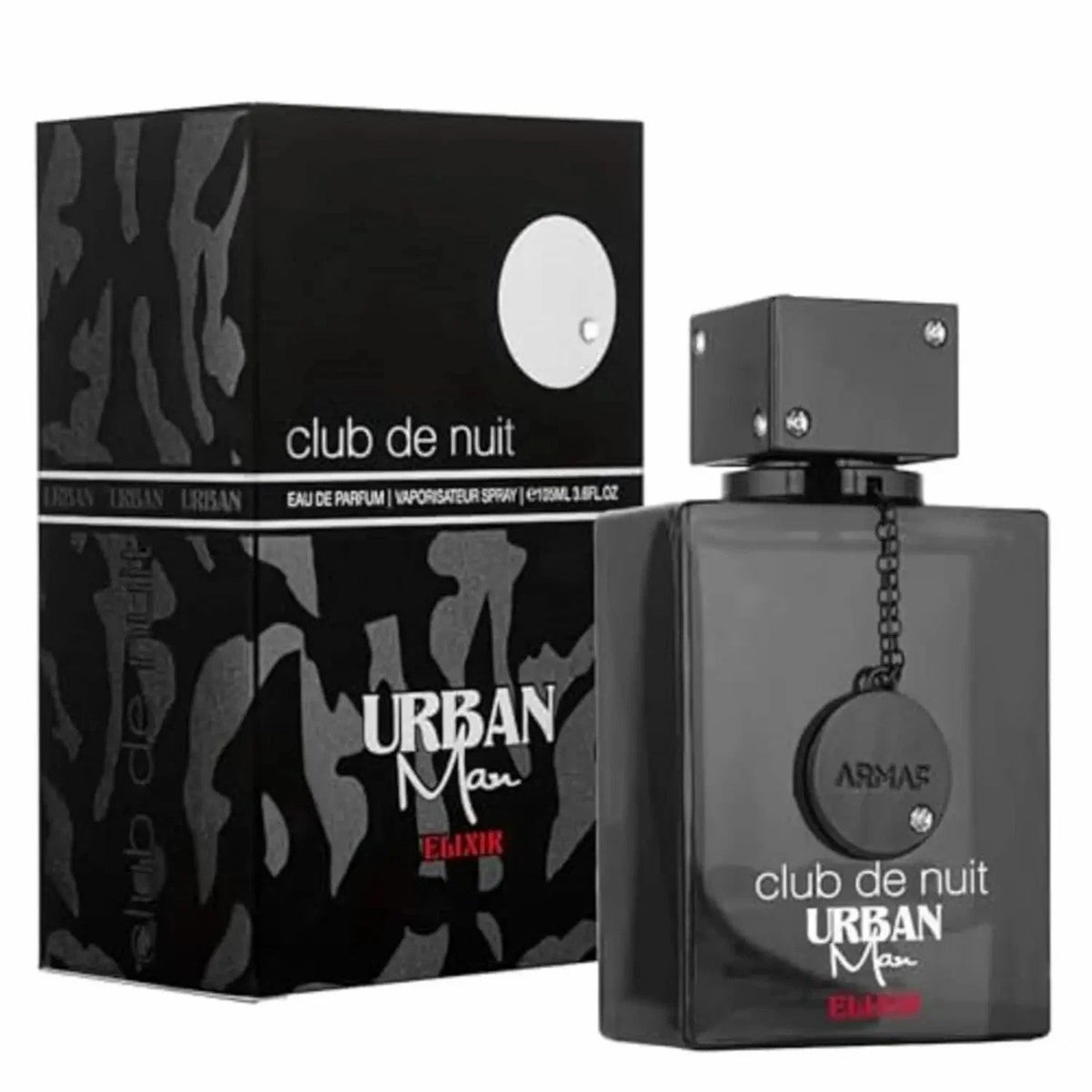 Armaf Club de Nuit Urban Man Elixir EDP 105ml | Luxury Men's Aromatic Perfume | Bergamot, Saffron, Lavender, Ambroxan & Cedar | Free Delivery All Over USA