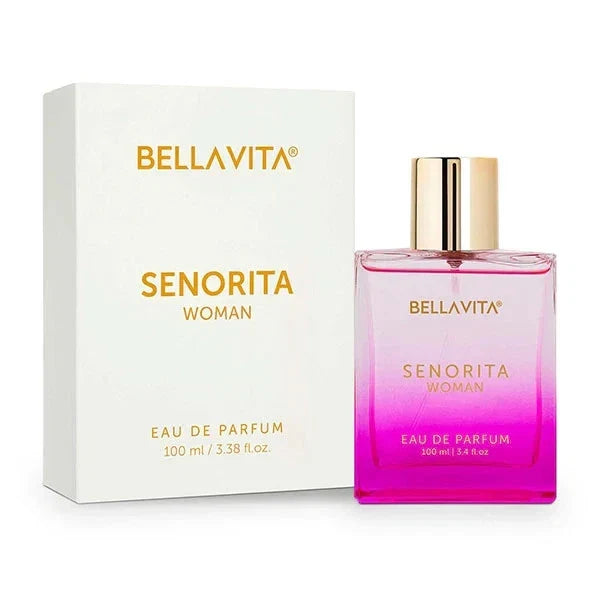 Bella Vita Senorita Woman Eau De Parfum 100ml – Long Lasting Women’s Perfume | Floral Fruity Fragrance USA | 70% OFF
