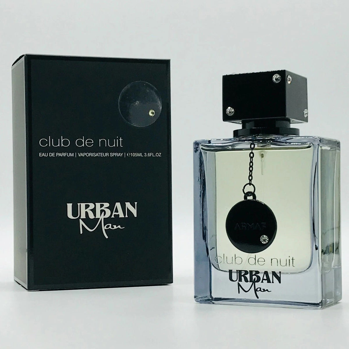 Armaf Club de Nuit Urban Man EDP 105ml | Luxury Men's Woody Fresh Perfume | Bergamot, Mint, Lavender, Sandalwood & Vetiver | Free Delivery All Over USA