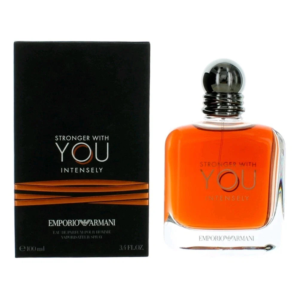 Emporio Armani Stronger With You Intensely Eau De Parfum 100ml – Long Lasting Men’s Perfume | Luxury Fragrance USA | 70% OFF