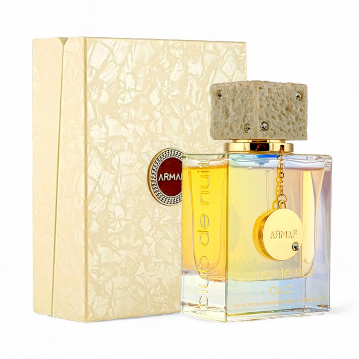 Armaf Club de Nuit Oud EDP 105ml | Luxury Unisex Fruity Oud Perfume | Peach, Pear, Jasmine, Cambodian Oud & Vanilla | Free Delivery All Over USA
