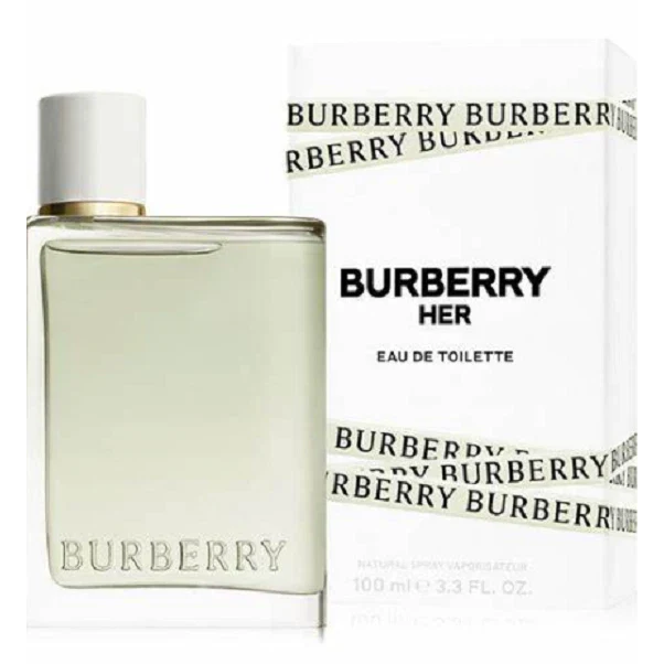 Burberry Her Eau De Toilette 100ml – Fresh Floral Fruity Women’s Perfume | Long Lasting Luxury Fragrance USA | 70% OFF