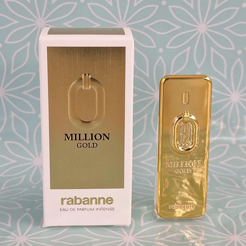 Paco Rabanne 1 Million Gold Mini Parfum Intense 0.16 oz / 5 mL – Men’s Luxury Travel Splash | 70% OFF | Free USA Shipping