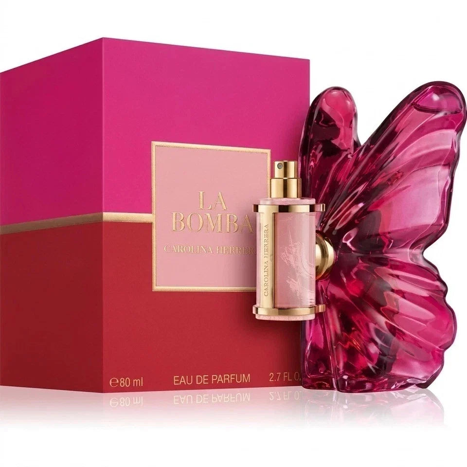 La Bomba Eau de Parfum 2.7 / 2.8 oz by Carolina Herrera for Women – Sweet Floral Fruity Perfume | Free USA Delivery
